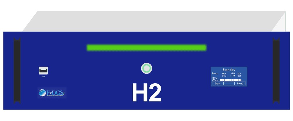 COSMOS RACK MB.H2 Hydrogen Generator (19")